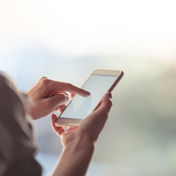 person holding smartphone