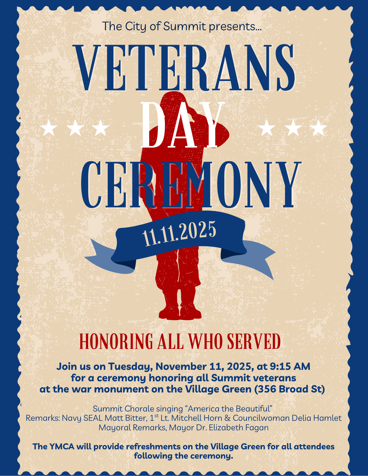 Veterans Day flyer